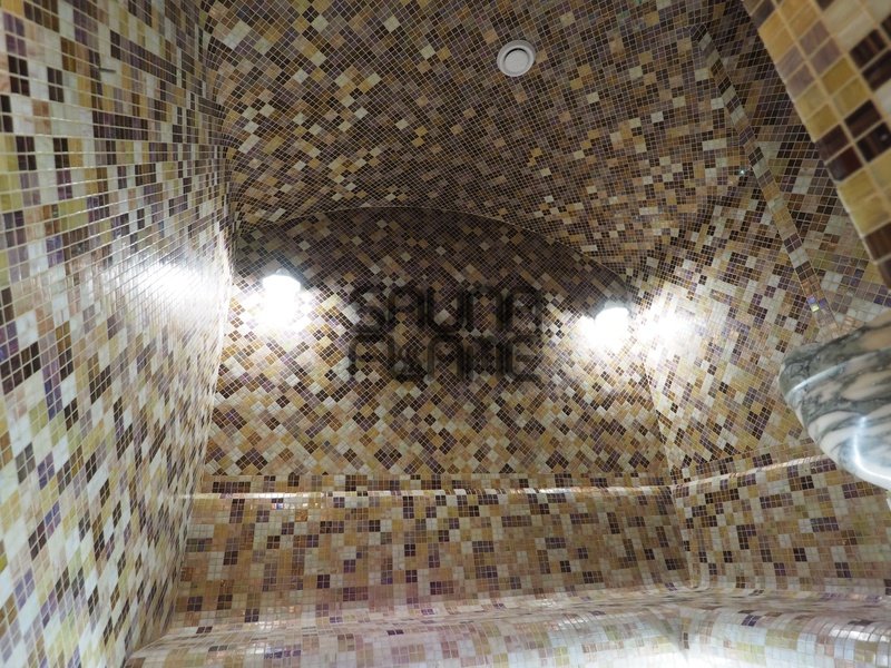 Паровая баня:Сводчатый потолок