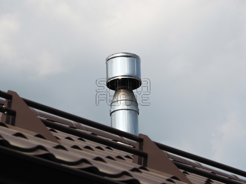Фото проекта №45: Дымоход Ferrum на крыше