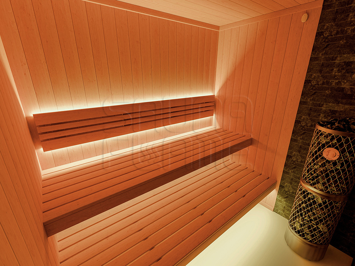 Сауна 2.4 на 2 м проект